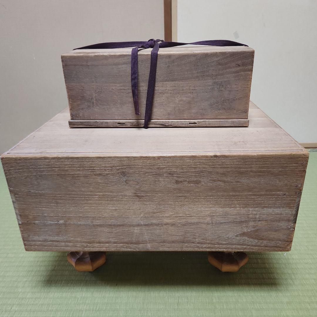 高級碁盤セット 楽天市場】囲碁セット 宮崎県日向産本榧1寸9分ハギ卓上碁盤セット(蛤