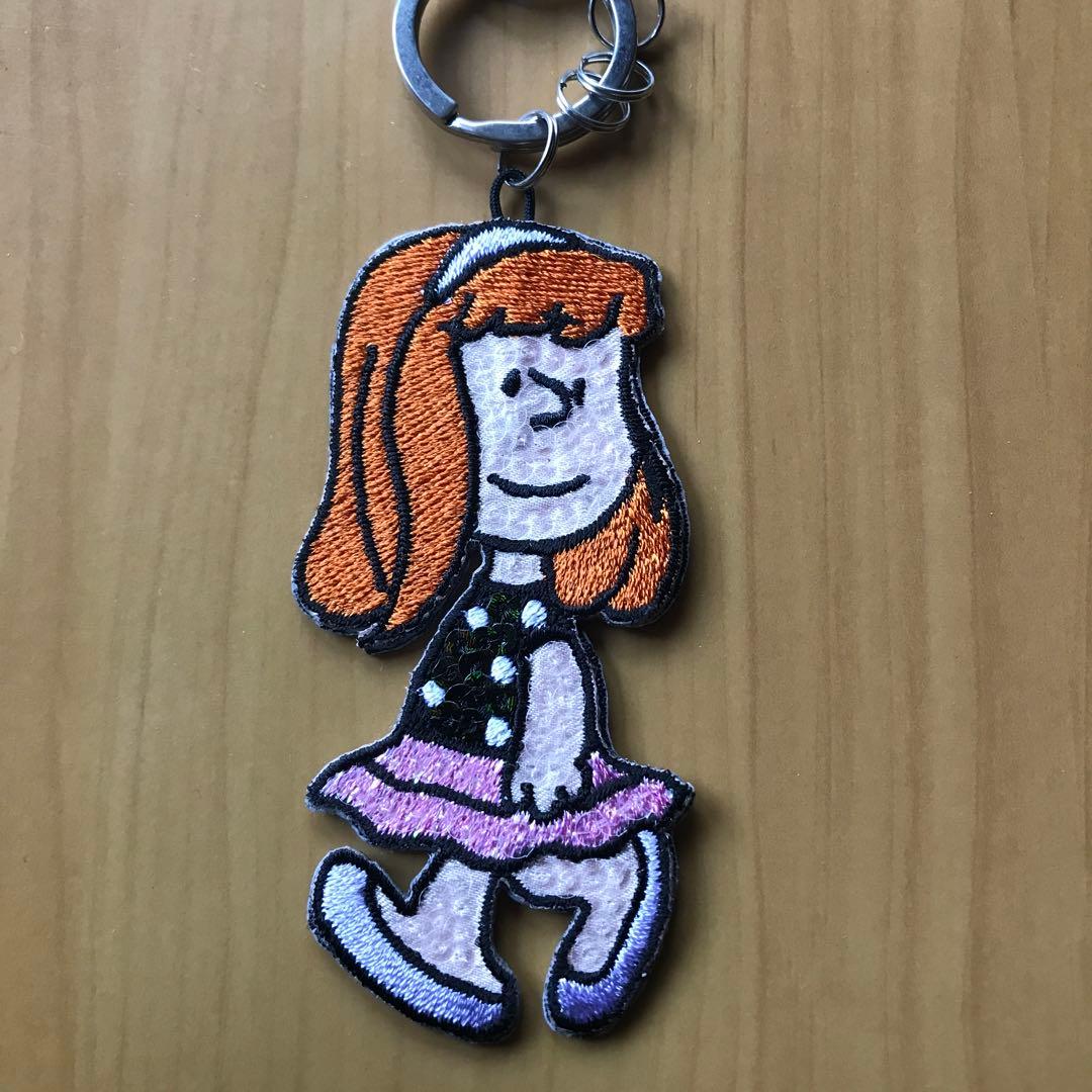 スヌーピー キーホルダー　エミリー　プラザ