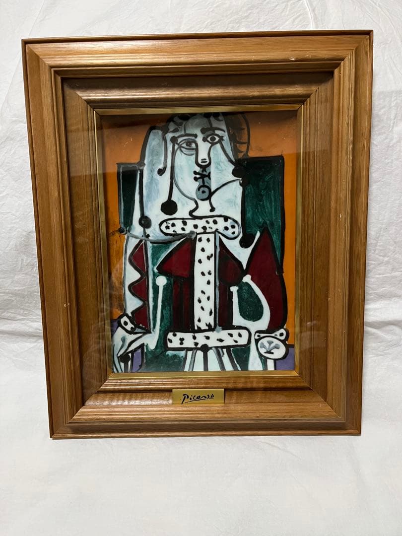 パブロ・ピカソ Pablo Picasso 陶板画 抽象絵画