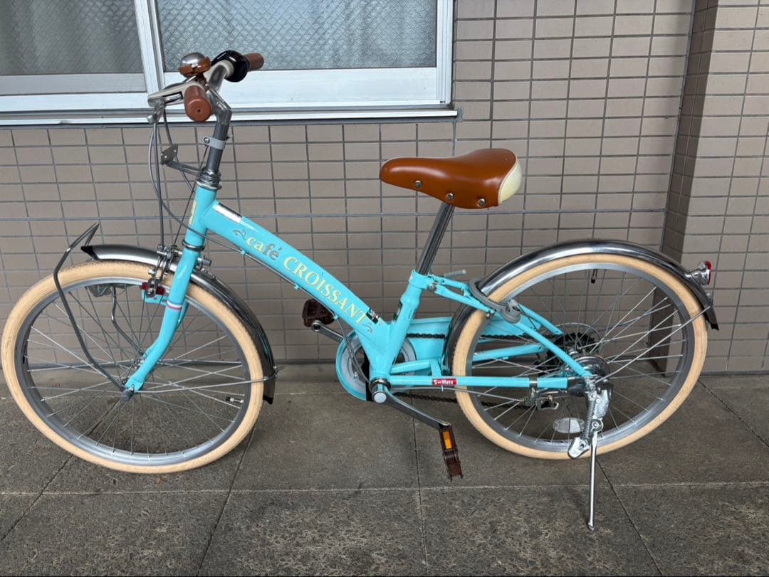 【美品】レトロデザイン子供用自転車 20インチ Café Croissant 4977716114115_01.jpg