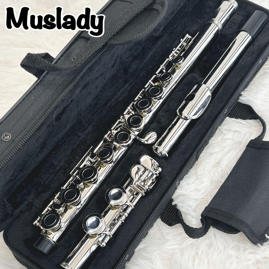 【極美品】Muslady フルート Eメカ仕様 ケース付き 極美品】Muslady フルート Eメカ仕様 ケース付き - メルカリ