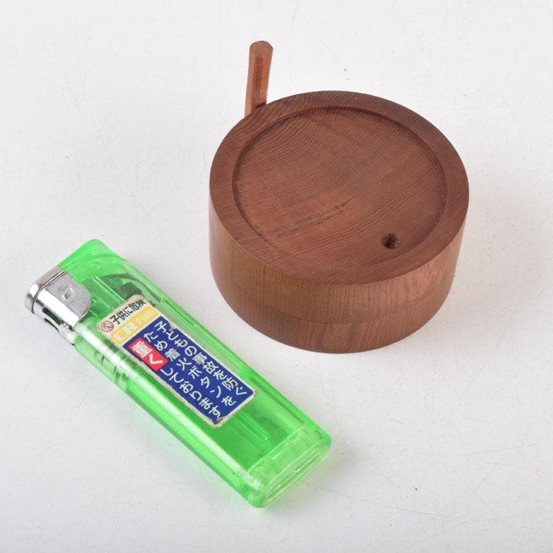 茶道具 飛騨一位一刀彫 川上彫房 香合 在銘 共箱 V 8797 - メルカリ