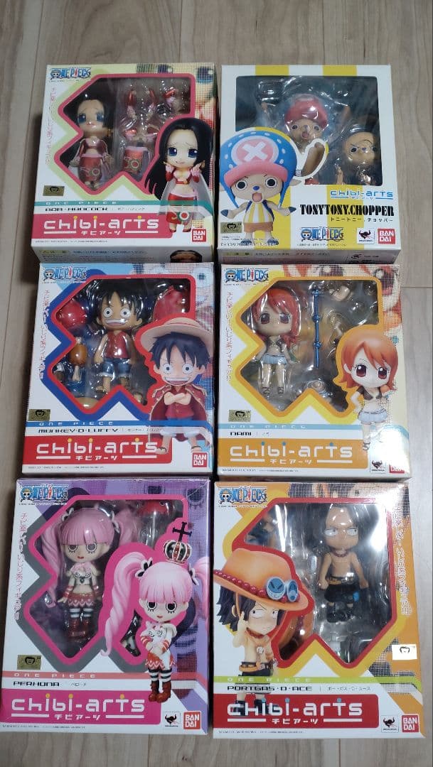 ワンピース chibi-arts 6体セット
