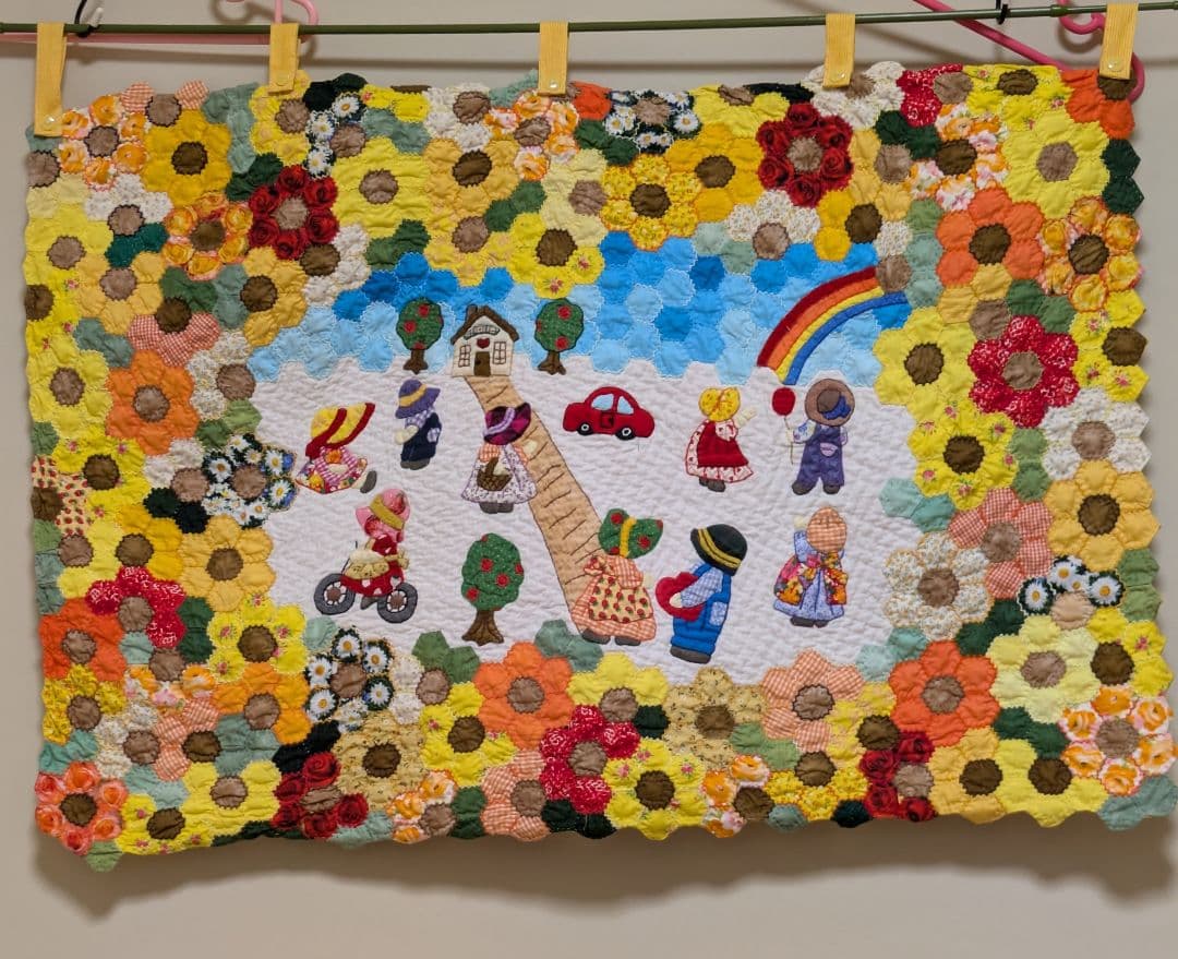 パッチワークキルトスーのインテリア