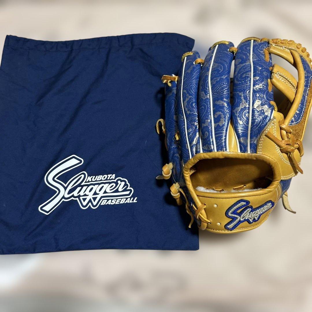 KUBOTA SLUGGER 軟式グローブ 収納袋付　内野手　オールスターモデル