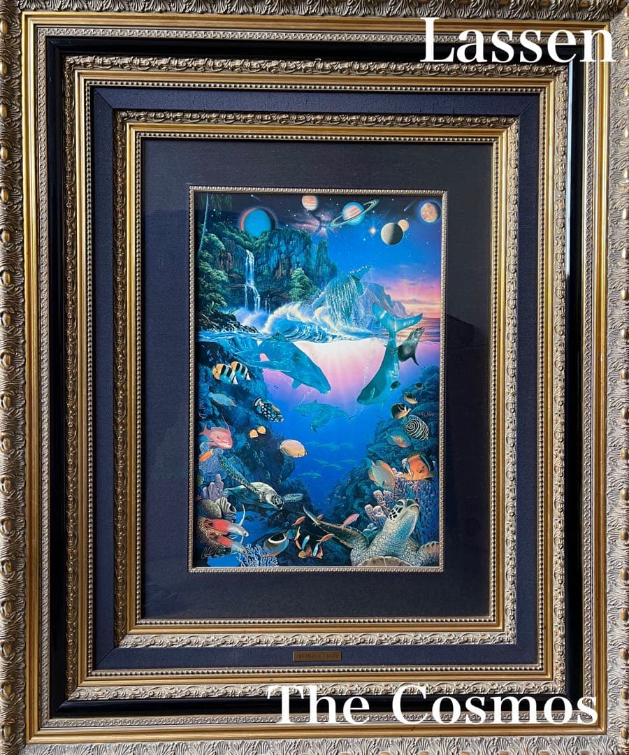 【あの頃欲しかった!世界限定225ラッセン】Lassenサイン入りキャンバス額装 2026年最新】ラッセン サインの人気アイテム - メルカリ