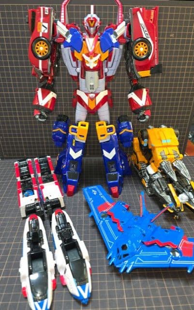 トボットマスターV　6体セット　塗装有り