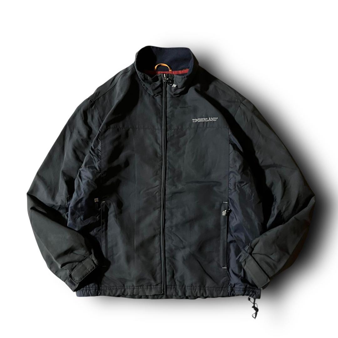 はる様☆Timberlandウォームアップジャケット短丈ナイロンドローコード刺繍 はる様☆Timberlandウォームアップジャケット短丈ナイロンドローコード刺繍