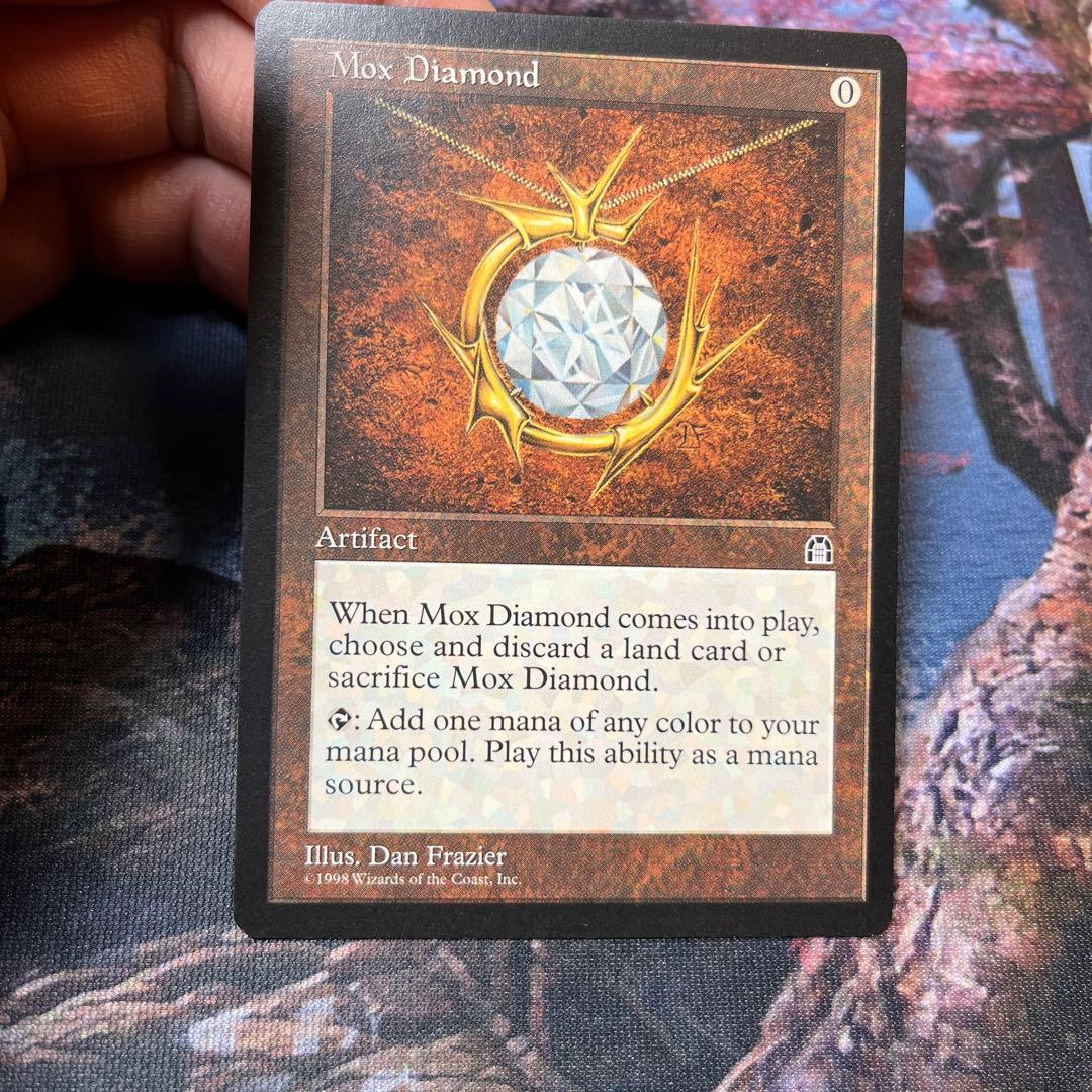 MTG MOX Diamond モックス　ダイヤモンド　英語 MTG Mox Diamond モックス・ダイヤアモンド 英語 1枚の通販 Rey