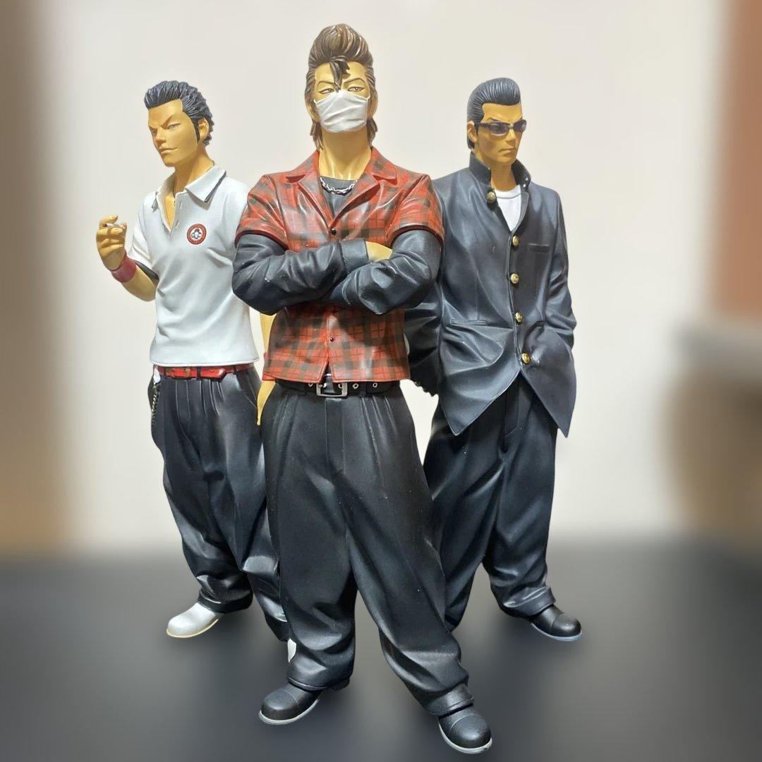 クローズ　ワースト　フィギュア　FBG 桐島ヒロミ　本城俊明　杉原誠　3体セット