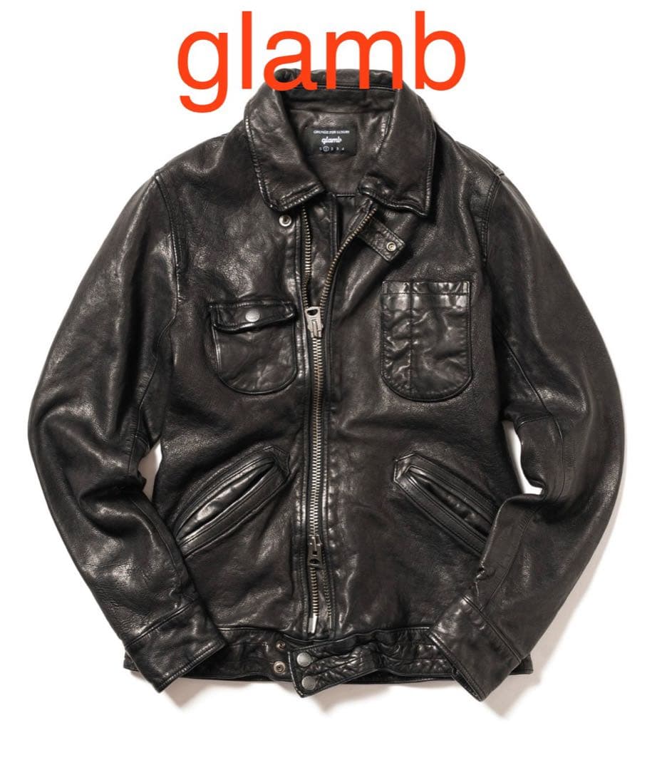 glamb Blaine leather ブレイン レザージャケット 岩田剛典 着用 glamb グラム ブレインレザー ジャケット 完売アイテム