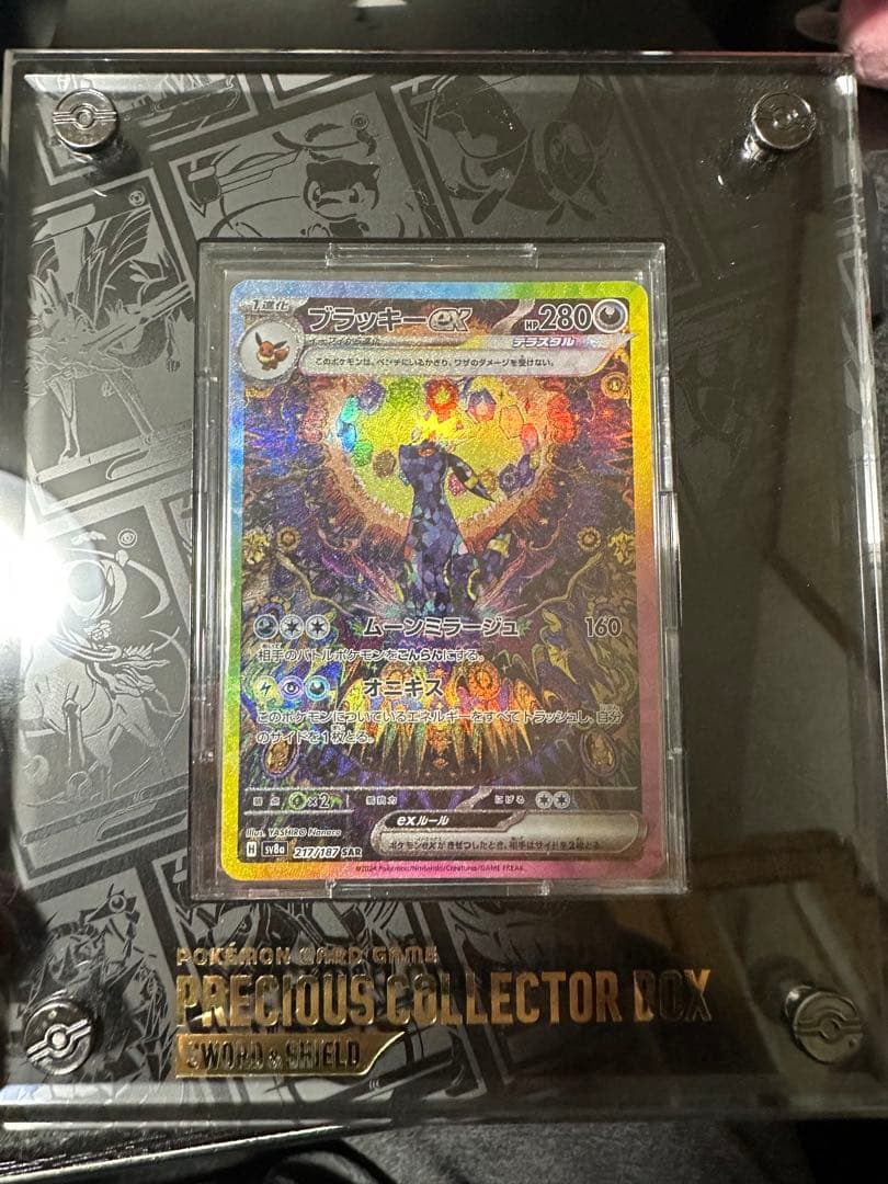 ブラッキーex SAR テラスタルフェスex ケース付き！