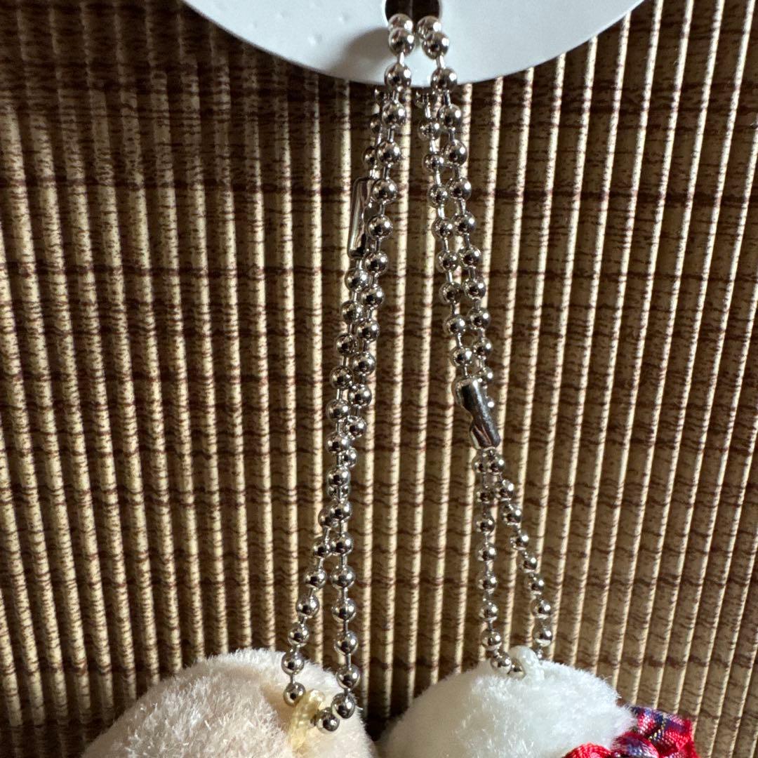 うめ吉・ぬいぐるみボールチェーン付きマスコットキーホルダー