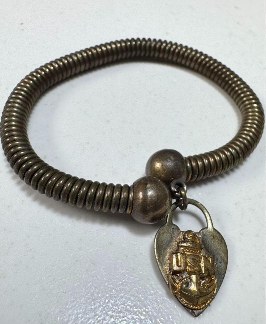 米軍 実物 SWEETHEART JEWELRY コイルブレスレット