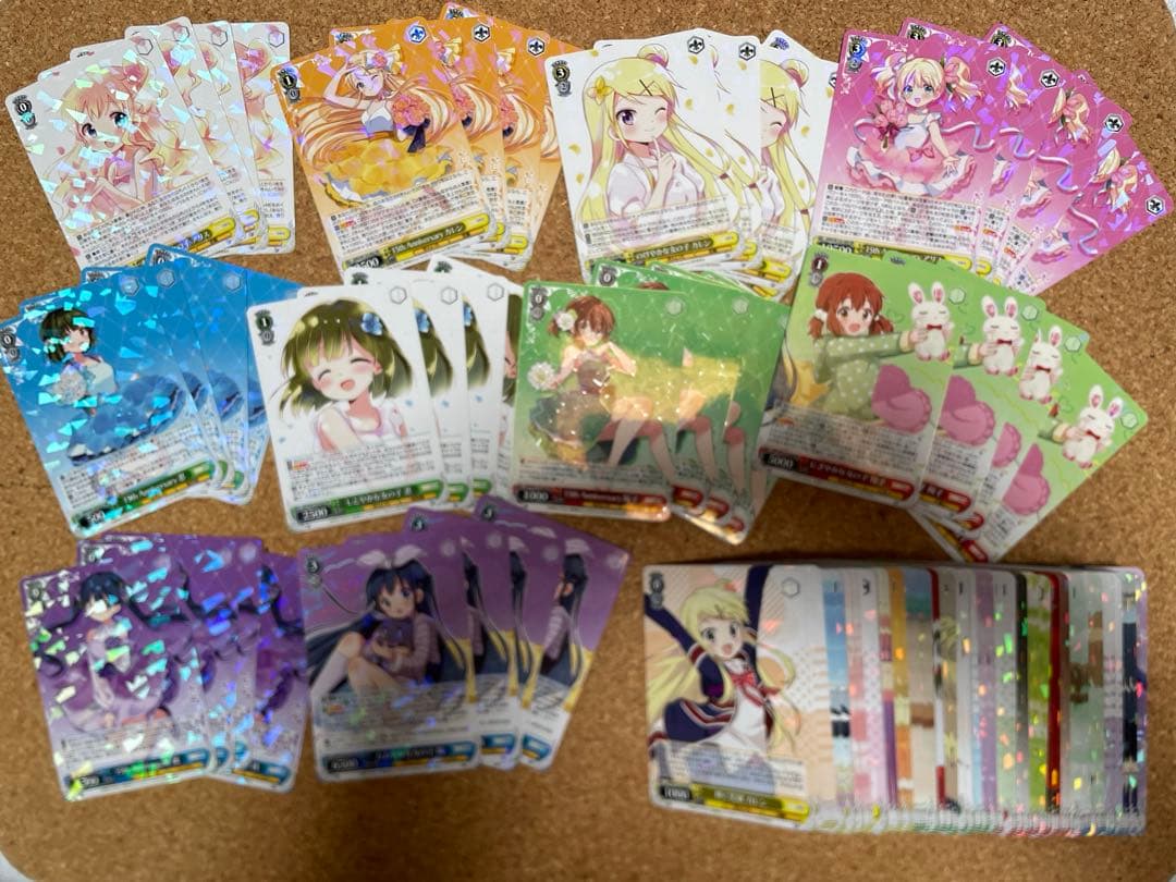 ヴァイスシュヴァルツ　きんいろモザイク　4コン きんモザ　デッキ きんいろを求めて(ヴァイス構築)｜ちー