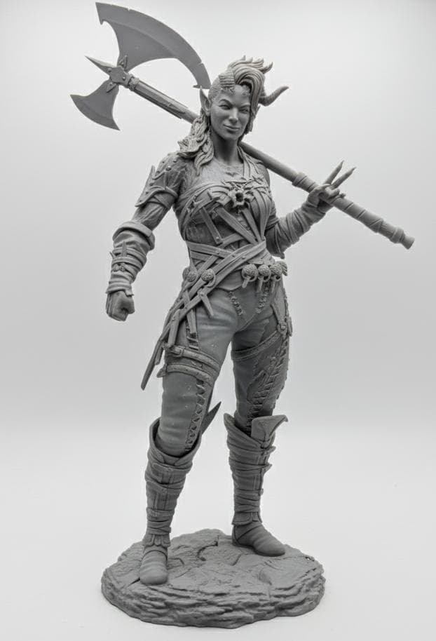 ガレージキット カーラック バルダーズゲート3 1/8 未塗装 フィギュア ガレージキット カーラック バルダーズゲート3 1/8 未塗装 フィギュア