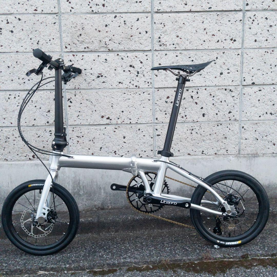 DAHON K9X 同等 ★ 超軽量【8KG】★Tiagra 10速 クリア塗装