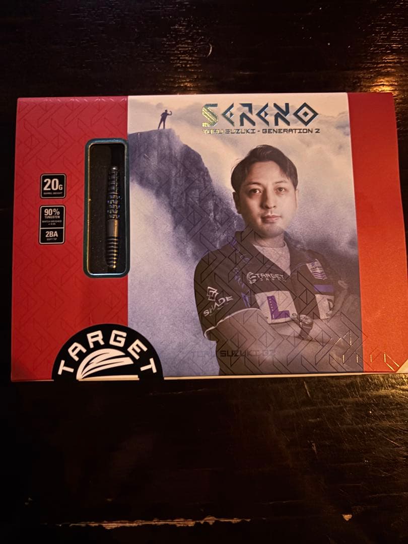 TARGET SRENO ダーツ 20g 鈴木徹プロモデル 本日限り特別価格 ダーツ > ソフトダーツ > ブランド【タ行】 > ターゲットジャパン