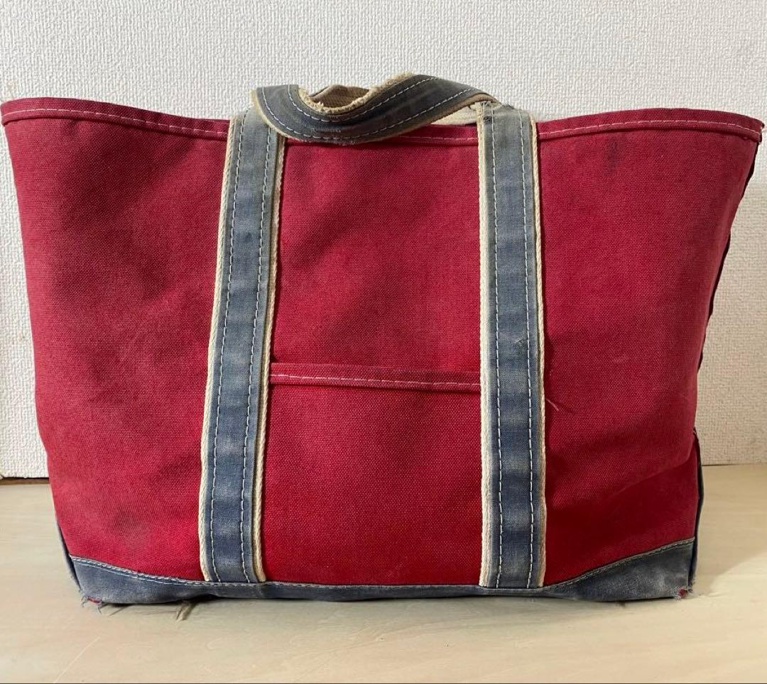 L.L.Bean ボートアンドトート 波タグ　80s