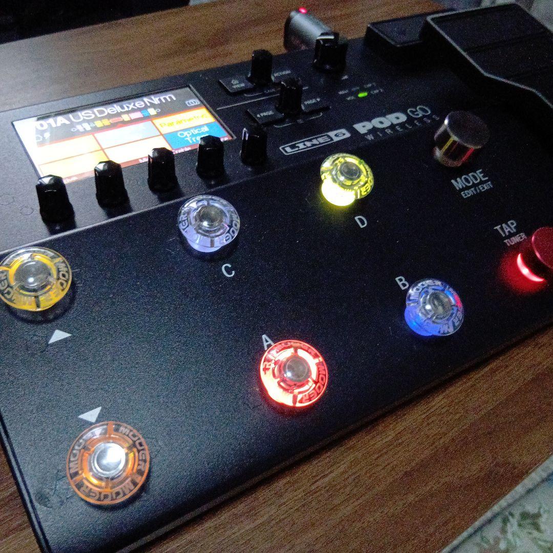 LINE 6 POD GO WIRELESS マルチエフェクター LINE6 POD Go Wireless マルチエフェクター(ライン6 POD Goに