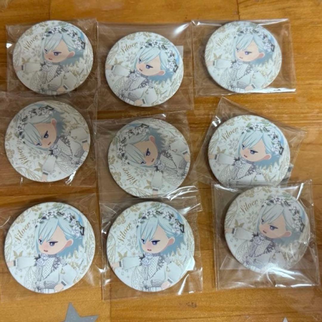 ツイステ シルバー 缶バッジ イベント衣装 vol.2 フェアリーガラ　9個 ツイステ シルバー 缶バッジ イベント衣装 vol.2 フェアリーガラ 9個