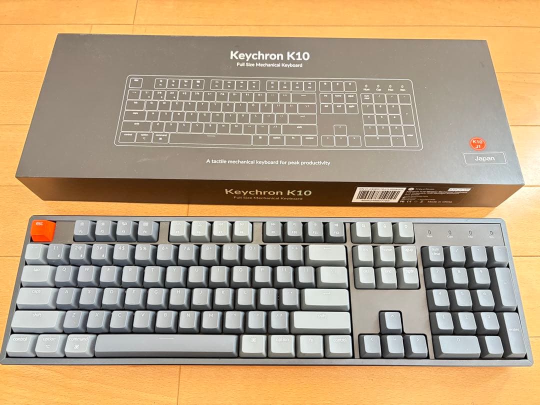 Keychron K10 フルサイズメカニカルキーボード