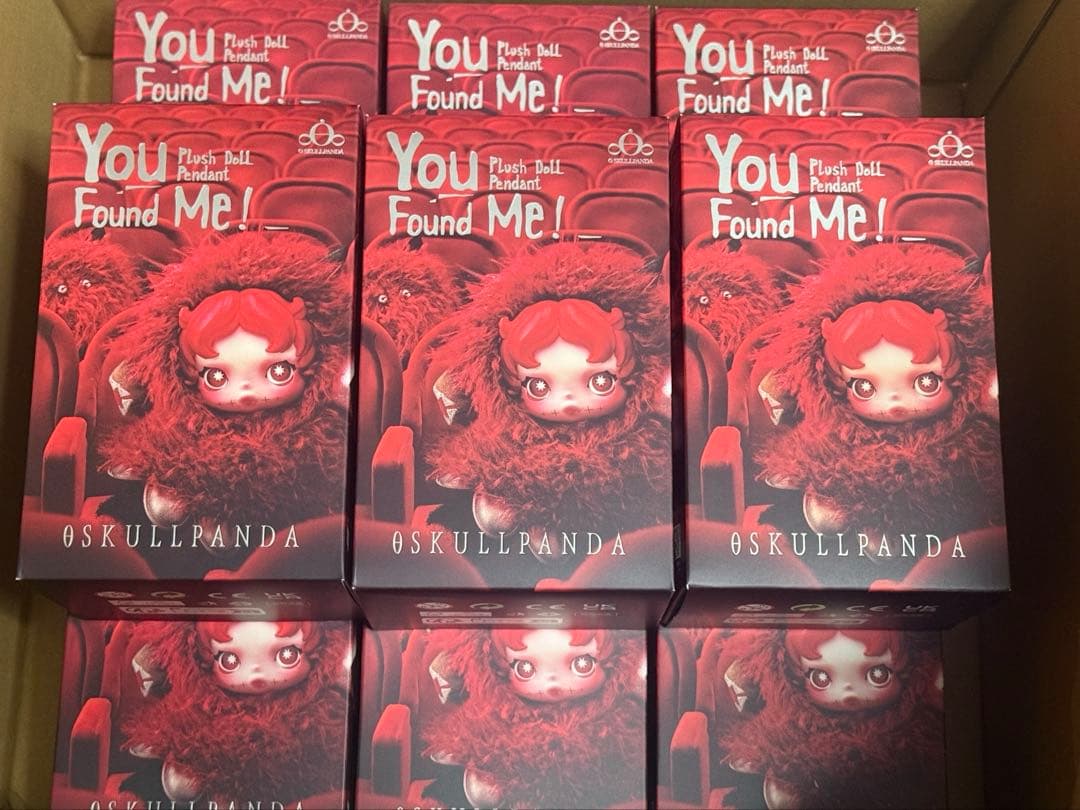 【正規品】SKULLPANDA You Found Me! シリーズ 9体セット SKULLPANDA You Found Me! シリーズ ぬいぐるみペンダント - POP MART
