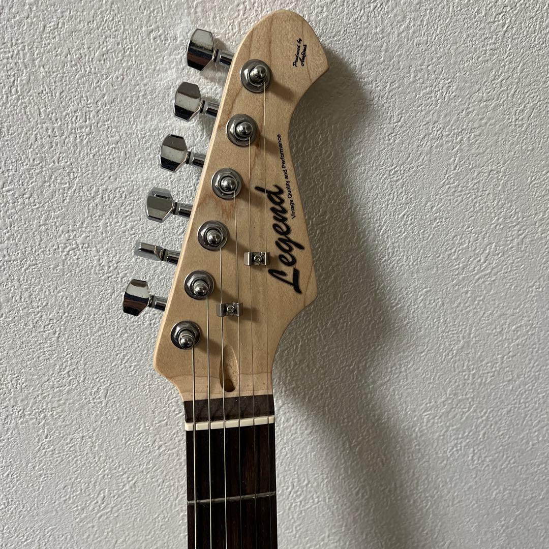 Legend エレキギター 青 カポ付き【価格交渉可】