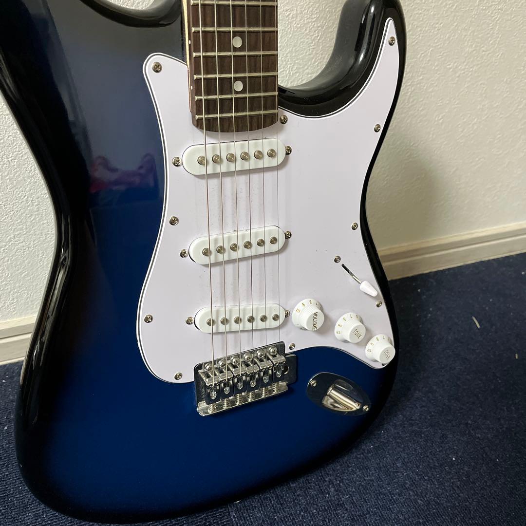 Legend エレキギター 青 カポ付き【価格交渉可】