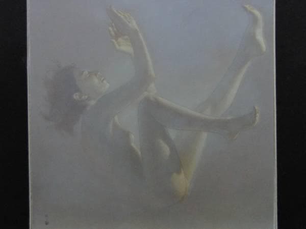 高塚省吾、【月光憑依】、希少な額装用画集画、新品高級額 額装付、状態良好