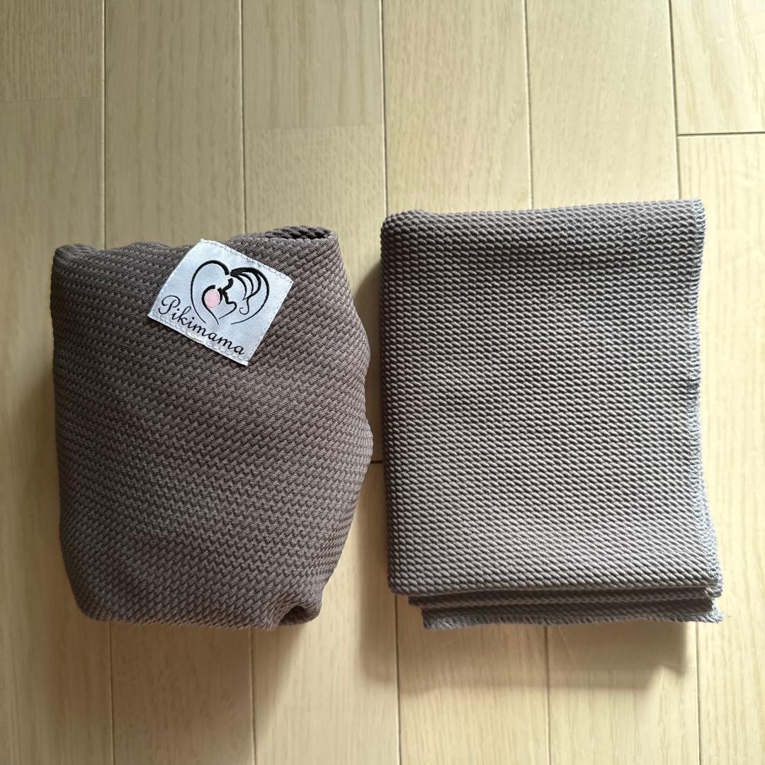 Pikimama 抱っこひも ダークグレー　Mサイズ