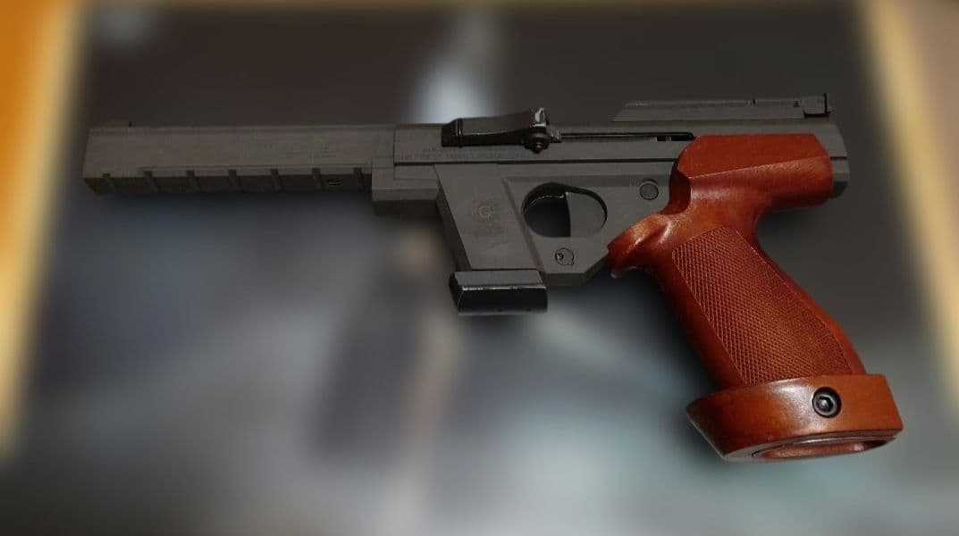 エアガン　ゴールドメダリスト　コクサイ APS競技用銃だった！】コクサイゴールドメダリスト オリンピア実射性能