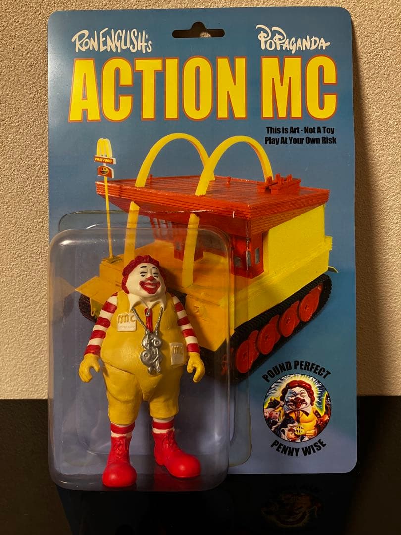 その他 Ron English super size me Action MC