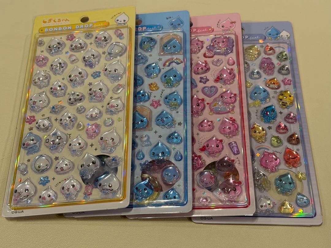 【正規品】しずくちゃんBONBON DROP seal 4枚セット