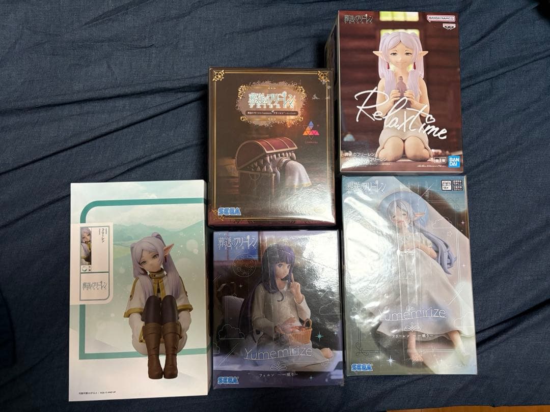 葬送のフリーレン　フリーレン フェルン　フィギュア まとめ売り 5点