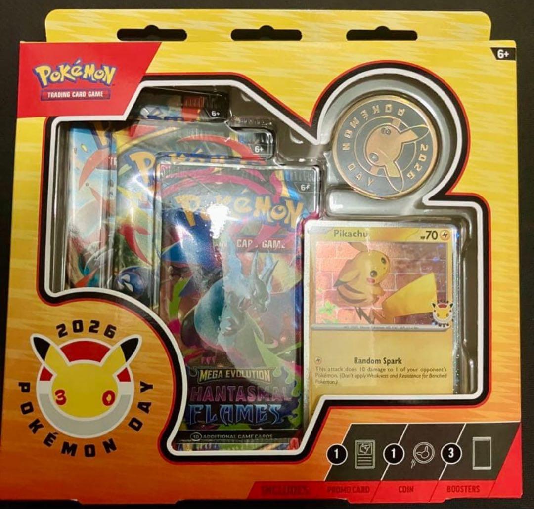 海外限定・未開封 Pokemon Day 30周年 ピカチュウプロモ 英語版 - メルカリ