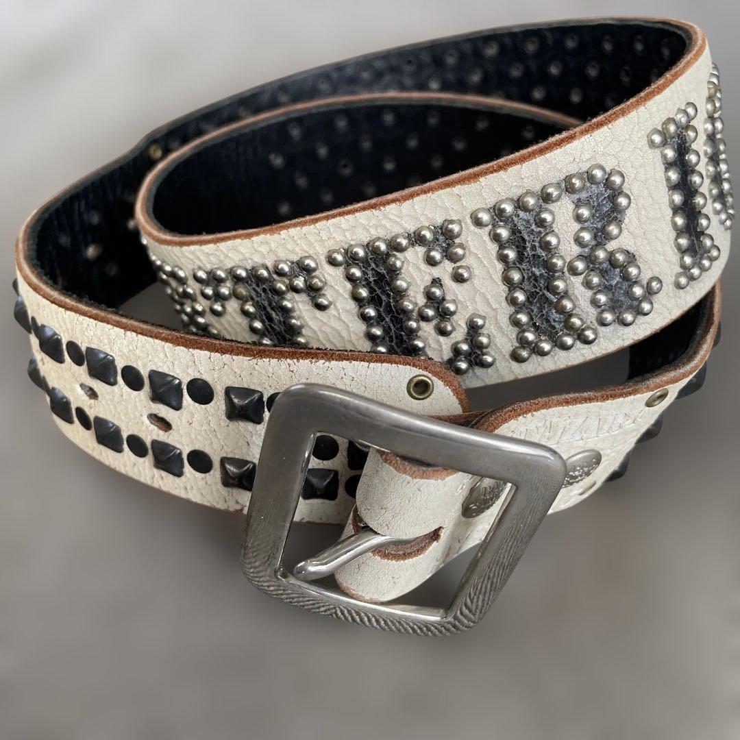 【希少】ヒステリックグラマー ×バルタザール'ロゴスタッズベルトコラボ　Ｓサイズ