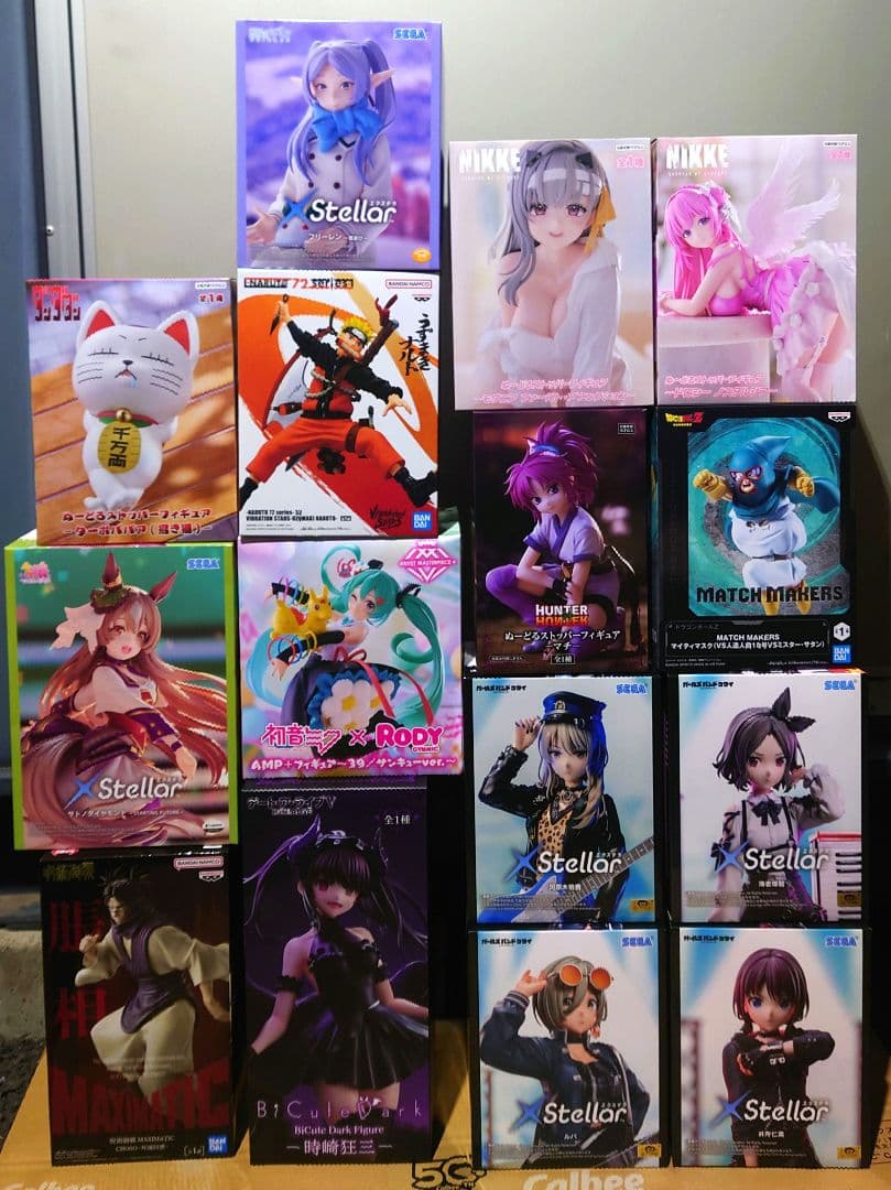 プライズフィギュア15個セット