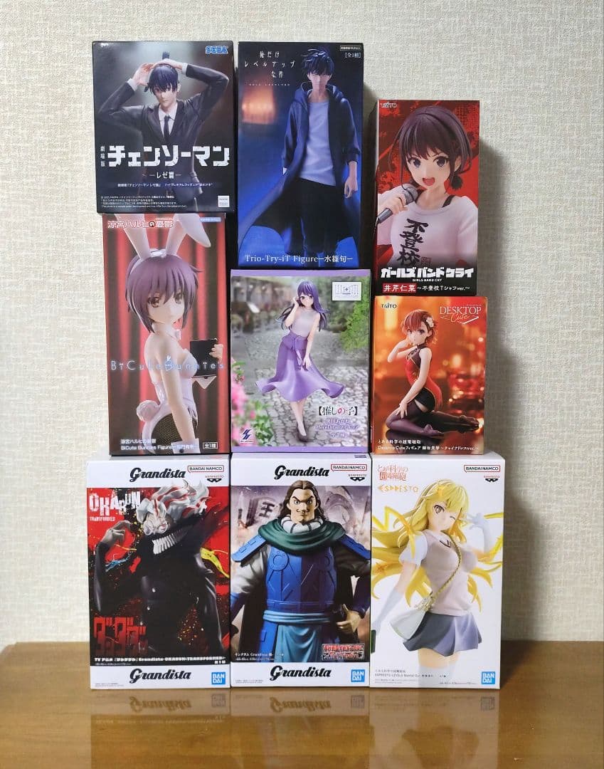 【未開封】最新 プライズフィギュア まとめ売り 美少女 ジャンプ系 9個セット