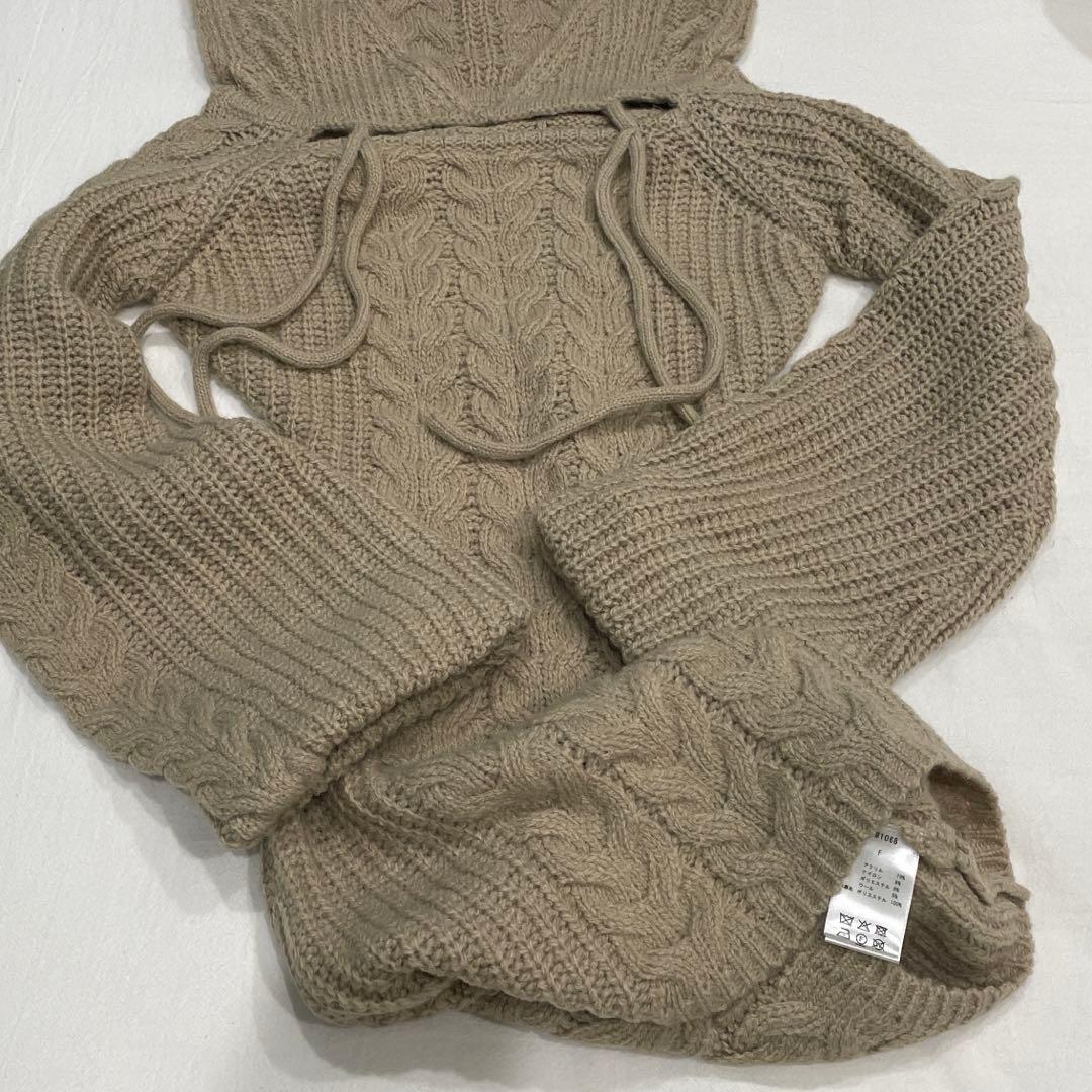 andmary aura cable knit tops ニット トップス - メルカリ