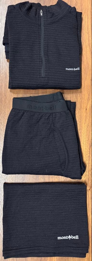 mont-bell 3点セット スーパーメリノウール EXP. Lサイズ モンベル ｜ オンラインストア ｜ スーパーメリノウール EXP