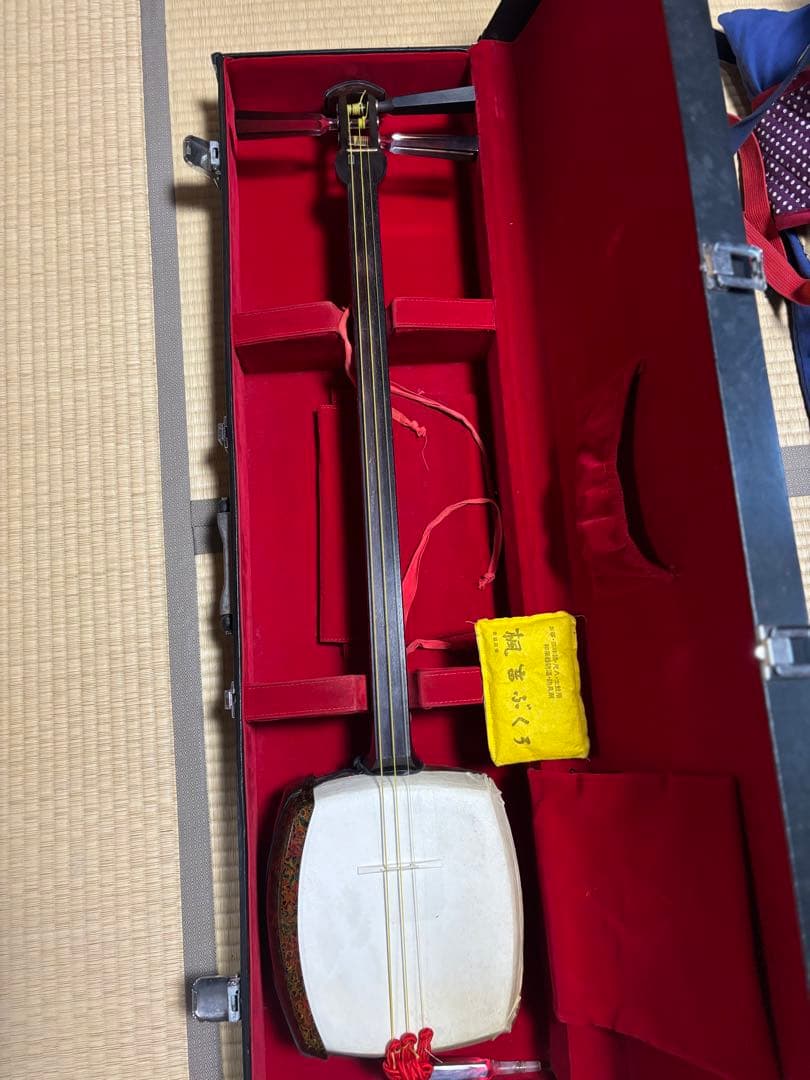 津軽三味線 ケース付き 楽天市場】三味線ソフトケース 津軽・太棹用 リュック付き 防水 選べる