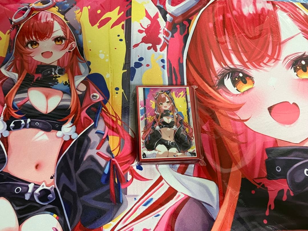 白詰草　スリーブ　プレイマット　ぶいすぽっ！猫汰つな　w7 Amazon.co.jp: ぶいすぽっ 猫汰つな プレイマット マウスパッド 限定