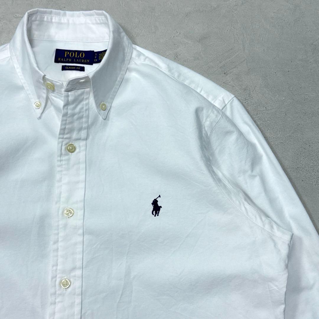 美品 定番 25SS ポロラルフローレン オックスフォード ボタンダウンシャツ