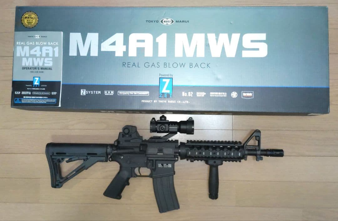 東京マルイ M4A1 MWS ガスブローバック マシンガン Amazon | 東京マルイ M4A1 MWS 18歳以上 ガスブローバックマシンガン