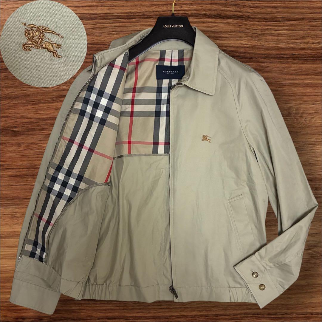 BURBERRY ロンドン スイングトップ ホース刺繍 ジャケット ブルゾン