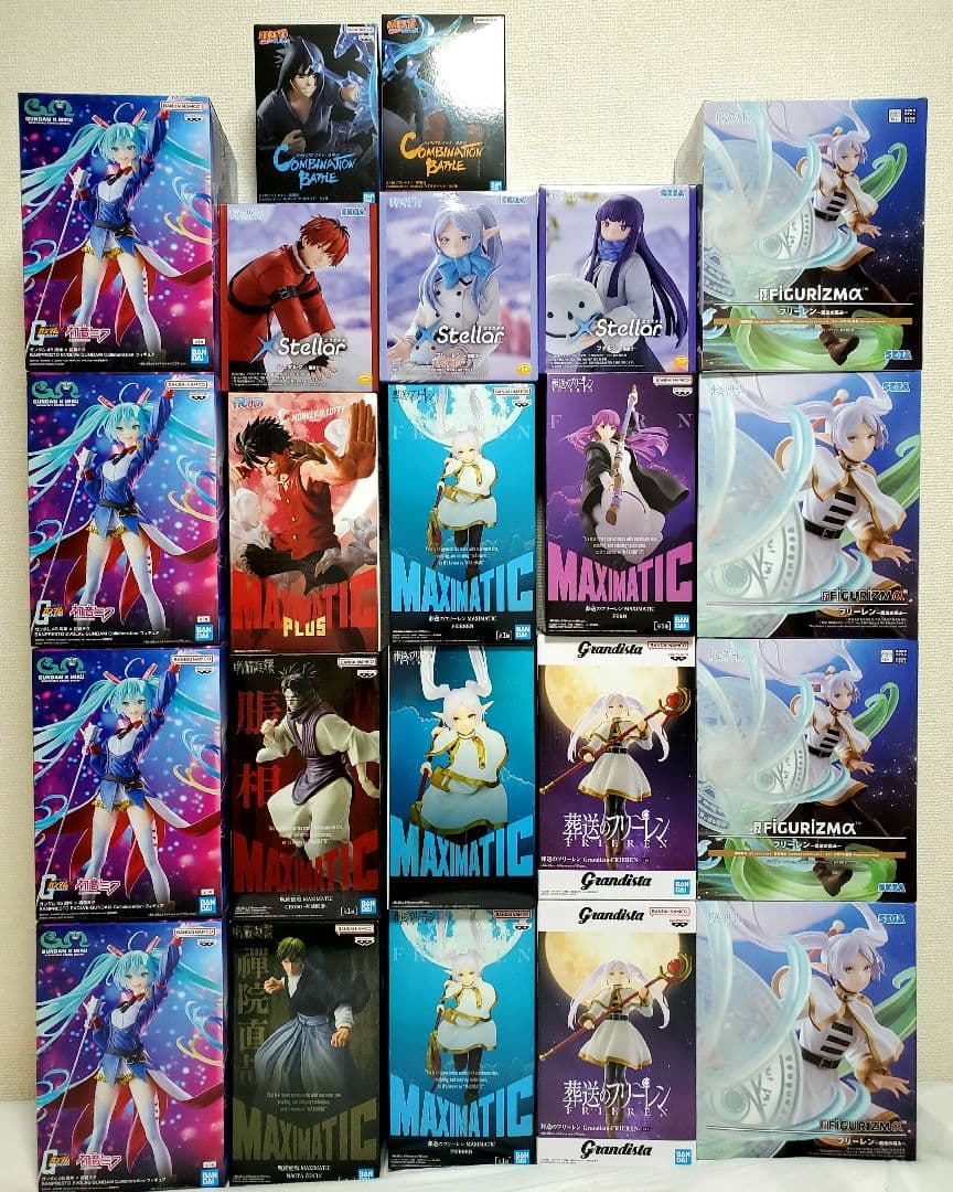 ２２点 最新プライズフィギュア まとめ売り 美少女フィギュア　特大サイズ