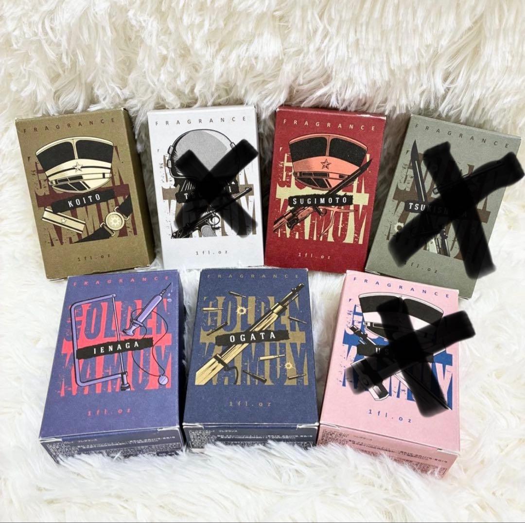 ゴールデンカムイ フレグランス 4点セット 香水 鯉登 杉元 家永 尾形 primaniacs】ゴールデンカムイ フレグランス 杉元佐一