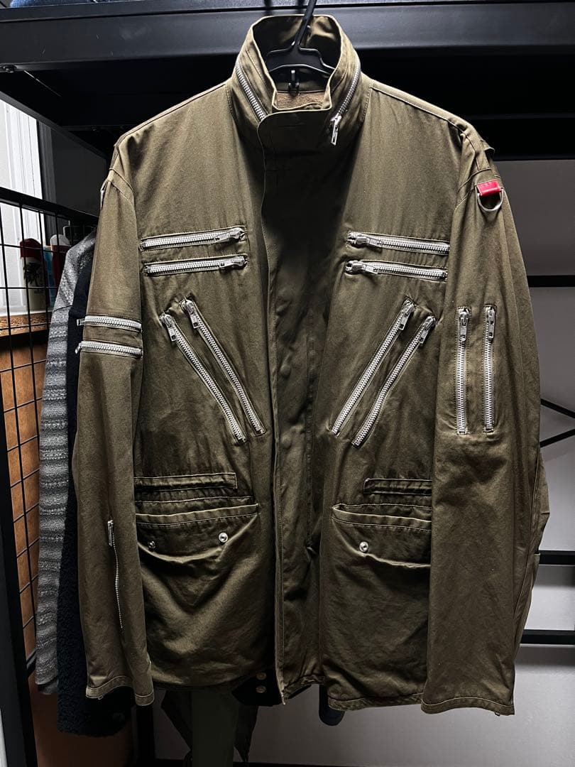 アンダーカバー ジップジャケット melting pot期 アーカイブ 00aw