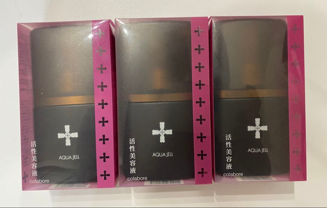 amimoe バイポーラアクアジェル　コラボレ 3本セット+美容液